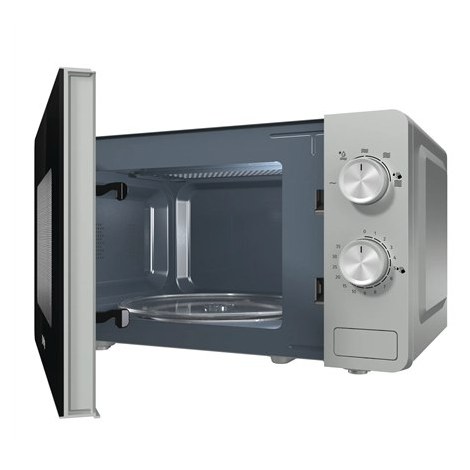 Gorenje | MO20E1S | Microwave Oven | Free standing | 20 L | 800 W | Silver - 3